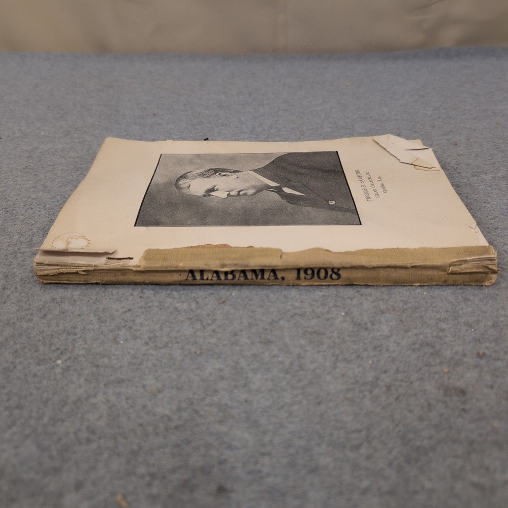 1908 Knights of Pythias Alabama 36th Annual Convention Proceedings Tuscaloosa - Picture 4 of 4